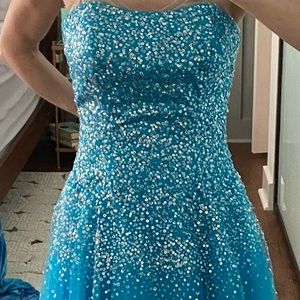 Sequin prom dress
